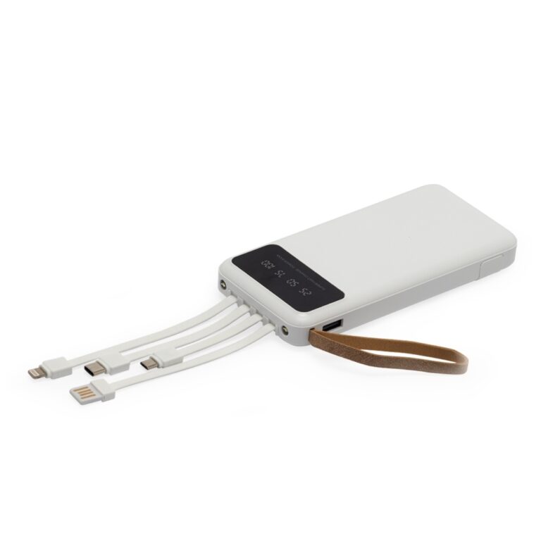 Brinde Power Bank 10.000mAh com Lanterna e Multissaídas 2