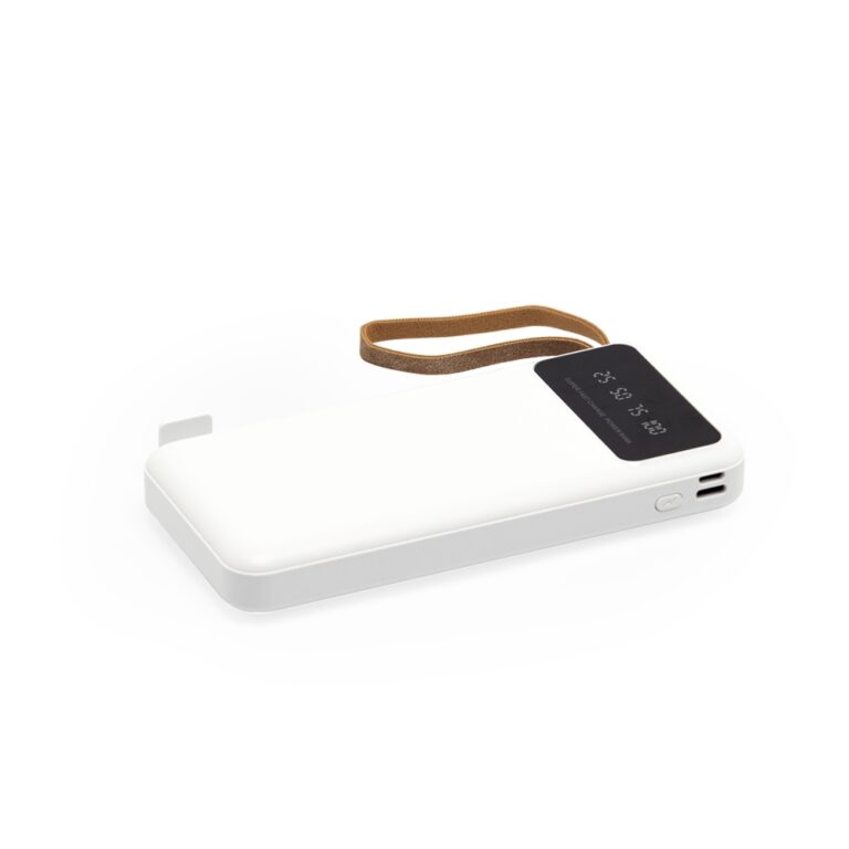 Brinde Power Bank 10.000mAh com Lanterna e Multissaídas 5