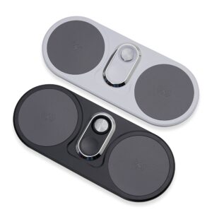 Brinde Base Dual Indução para Celulares e Iwatch 1