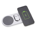Brinde Base Dual Indução para Celulares e Iwatch 4