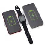 Brinde Base Dual Indução para Celulares e Iwatch 6