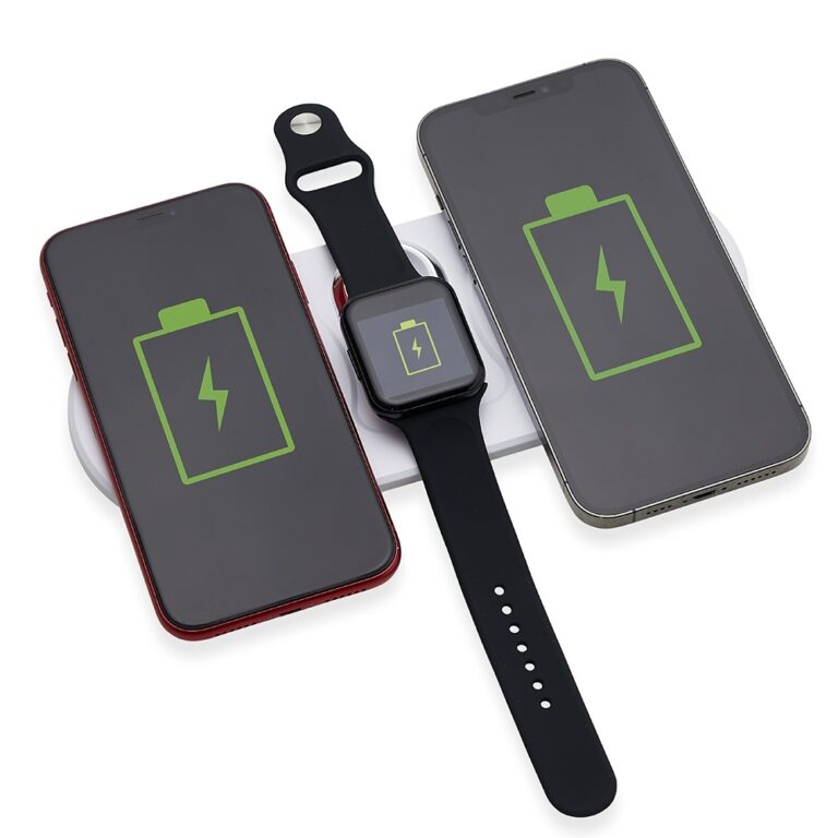 Brinde Base Dual Indução para Celulares e Iwatch 6