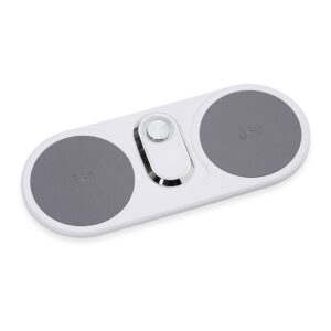 Brinde Base Dual Indução para Celulares e Iwatch
