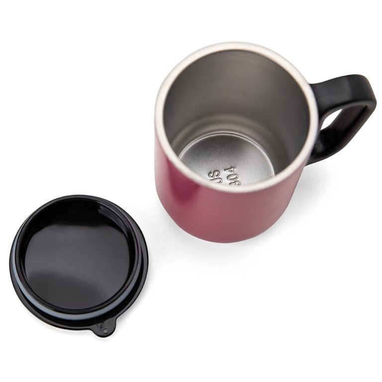 Brinde Caneca Inox Parede Dupla 230ml 3