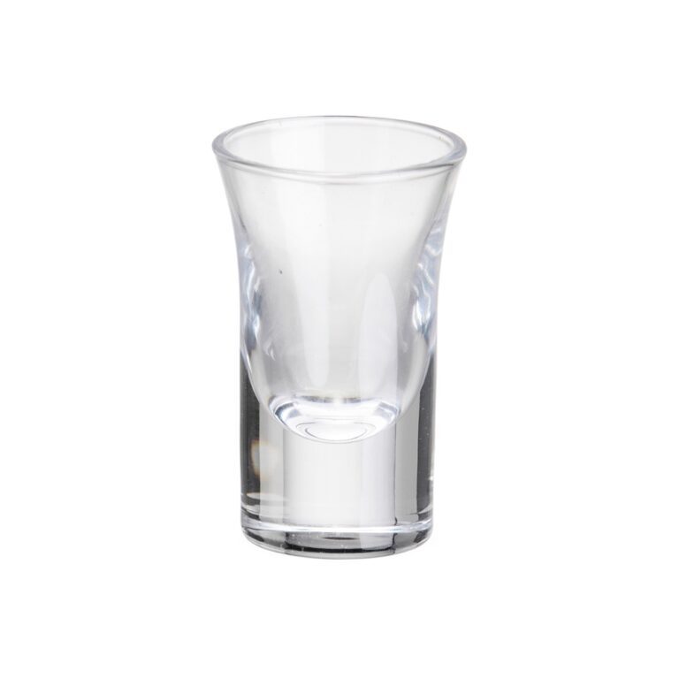 Brinde Kit Copo Vidro 30ml 6 Peças