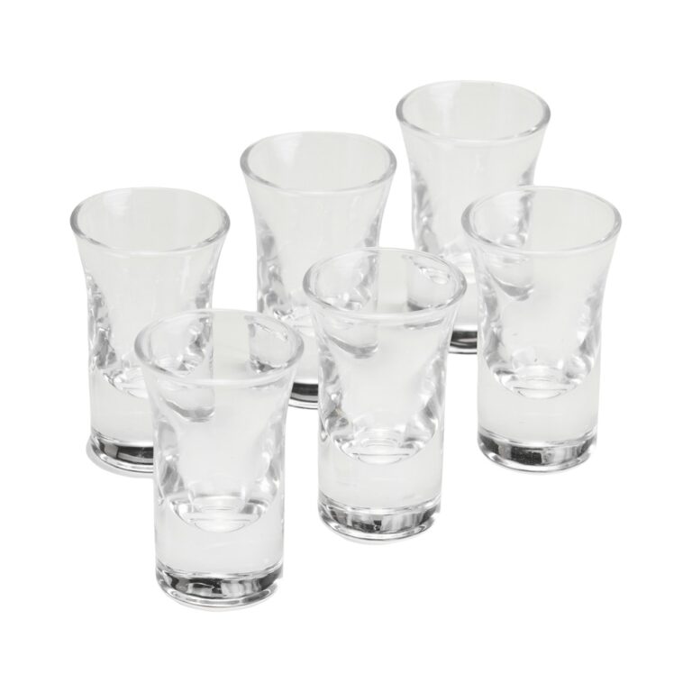 Brinde Kit Copo Vidro 30ml 6 Peças 2