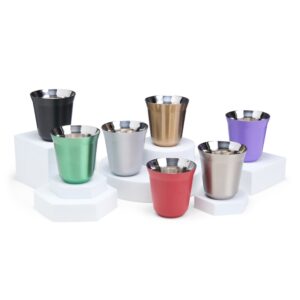 Brinde Copo Inox Parede Dupla 150ml 1