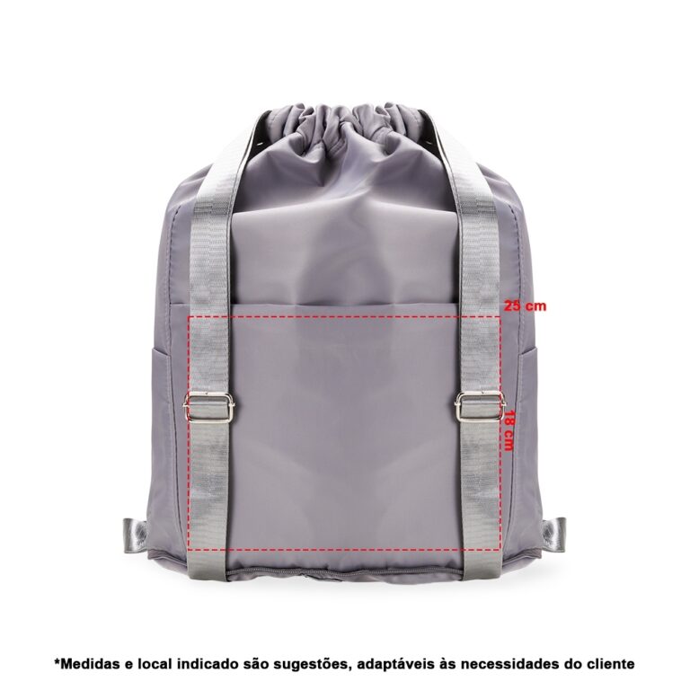 Brinde Mochila Saco Poliéster 5