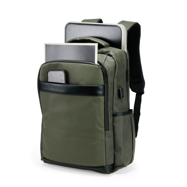 Brinde Mochila Couro Sintético USB 26L 1