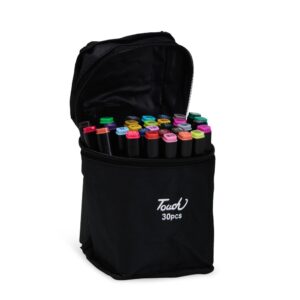 Brinde Kit Canetas Marcadoras Pontas Duplas 30 Cores 1