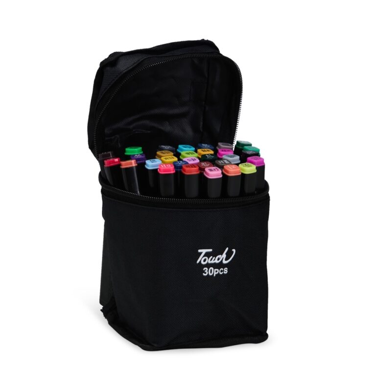 Brinde Kit Canetas Marcadoras Pontas Duplas 30 Cores 1