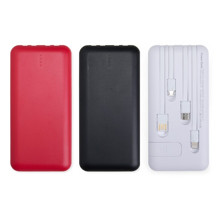 Brinde Power Bank 10.000mAh com Lanterna e Multissaídas 1