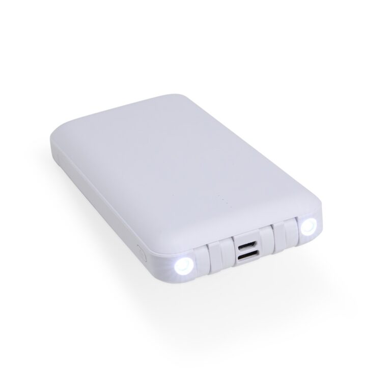 Brinde Power Bank 10.000mAh com Lanterna e Multissaídas 3