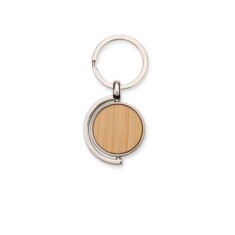 Brinde Chaveiro Metal Bambu