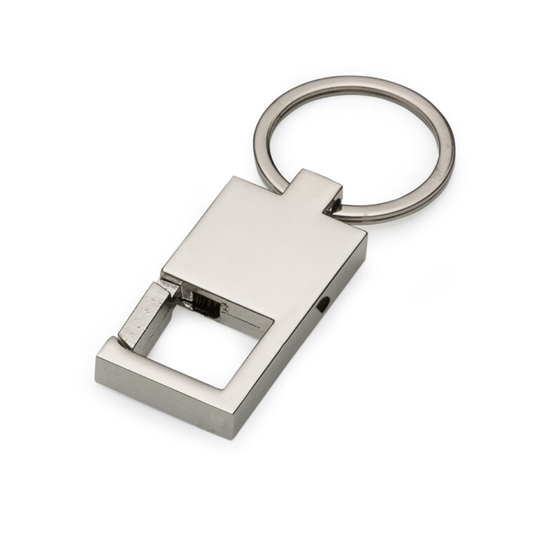 Chaveiro Metal Mosquetão Brilhante 1