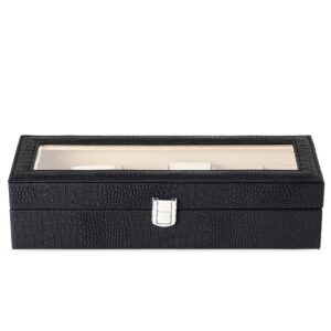 Brinde Porta-Relógios com 6 Divisórias