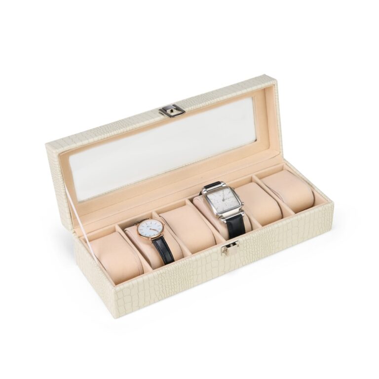 Brinde Porta-Relógios com 6 Divisórias 1