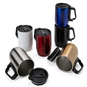 Brinde Caneca Inox Parede Dupla 350ml 1