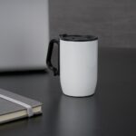 Brinde Caneca Inox Parede Dupla 350ml 3