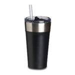 Brinde Copo Térmico com Canudo 500ml
