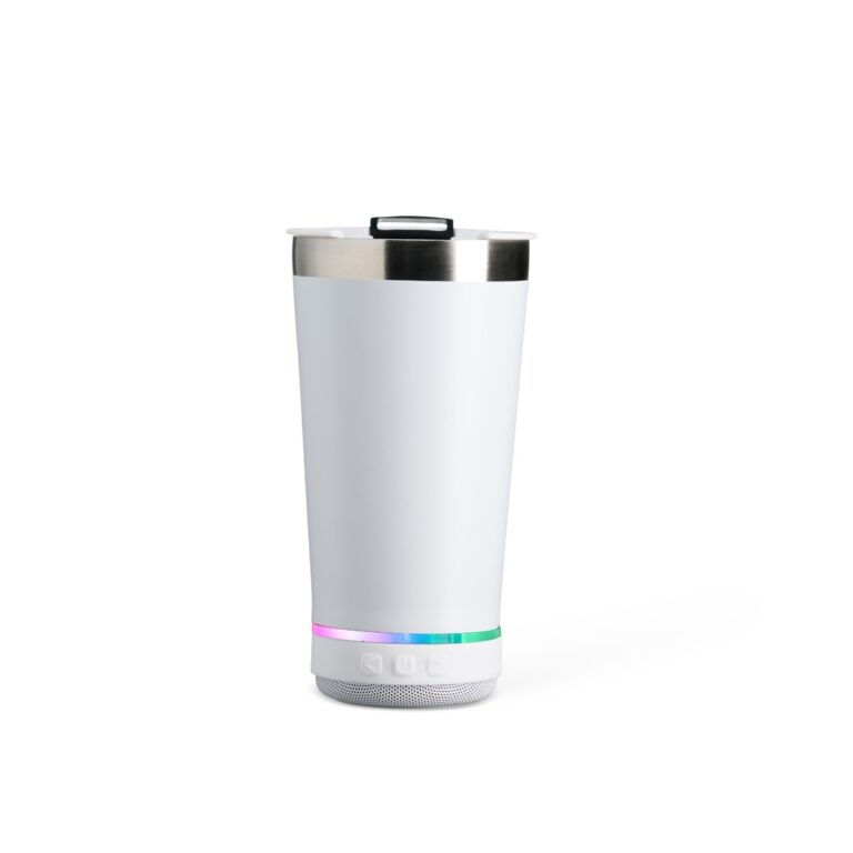 Brinde Copo Térmico 400ml com Caixa de Som