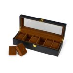 Brinde Porta-Relógios com 6 Divisórias 5