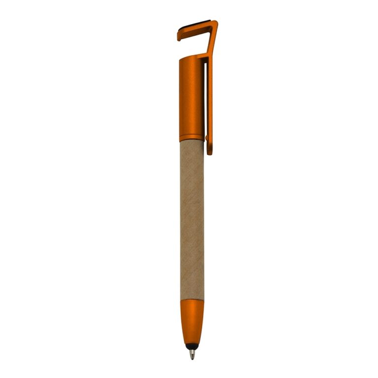 Brinde Caneta Ecológica Touch com Suporte