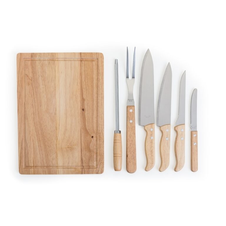 Kit Talheres Para Churrasco com 8 peças 2