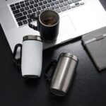 Brinde Caneca Inox Parede Dupla 250ml 4