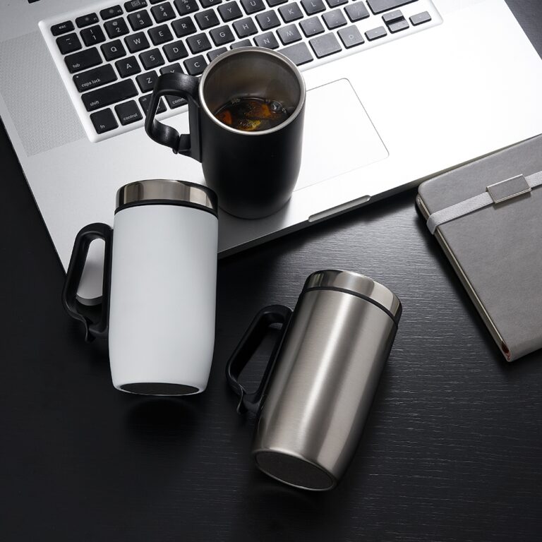 Brinde Caneca Inox Parede Dupla 250ml 4