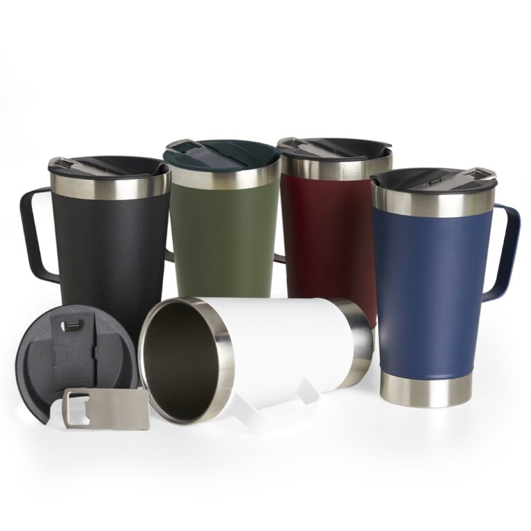 Brinde Caneca Térmica Inox com Abridor 500ml 1