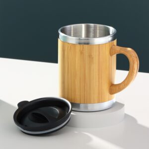 Brinde Caneca de Bambu 300ml 1