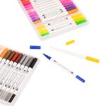 Brinde Kit Canetinhas Ponta Dupla 100 Cores 1