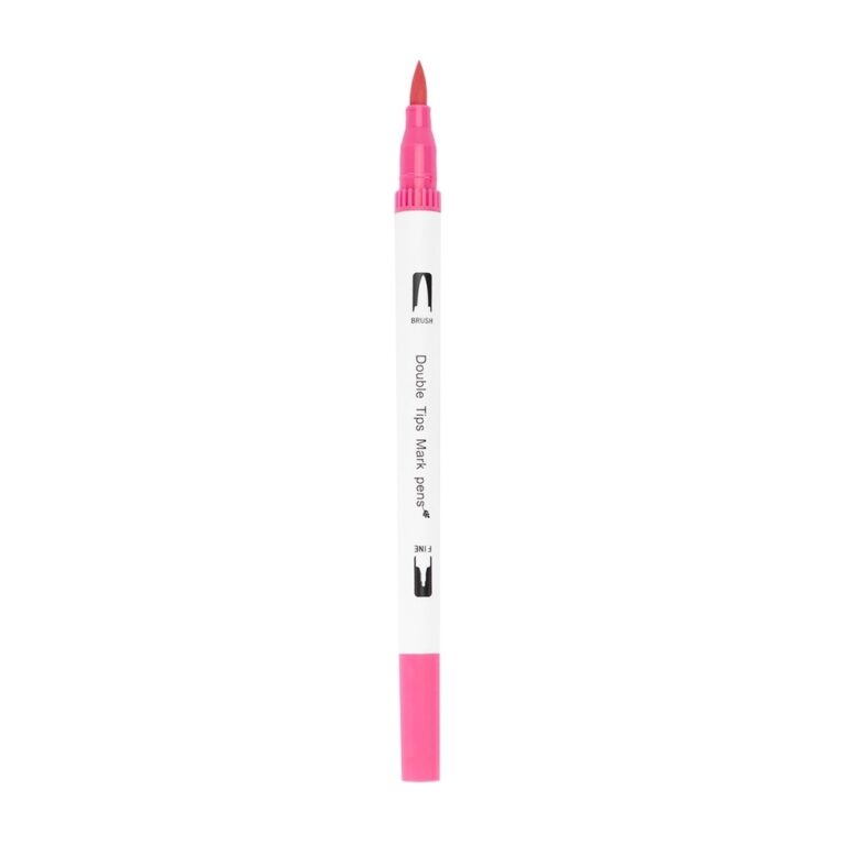 Brinde Kit Canetinhas Ponta Dupla 100 Cores 6