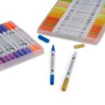 Brinde Kit Canetinhas Ponta Dupla 72 Cores 1