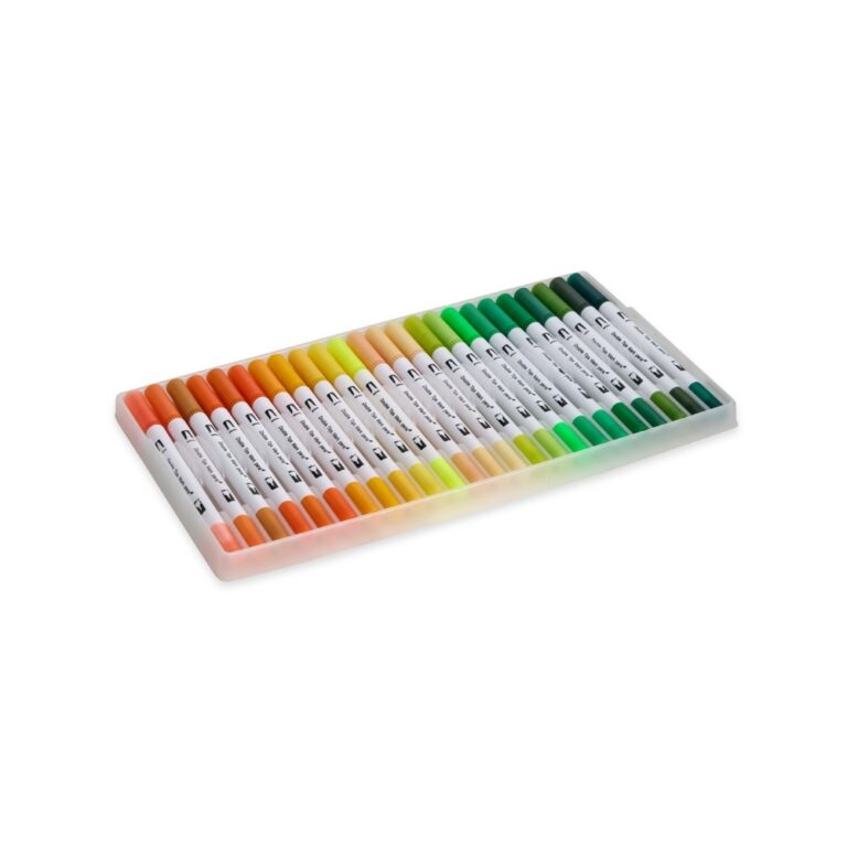 Brinde Kit Canetinhas Ponta Dupla 72 Cores 2