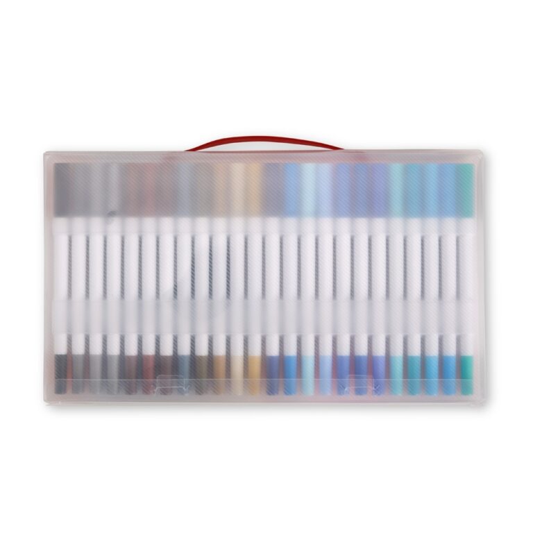 Brinde Kit Canetinhas Ponta Dupla 72 Cores 3
