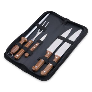 Brinde Kit Churrasco 5 Peças