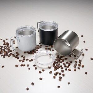 Brinde Caneca Inox Parede Dupla 350ml 1