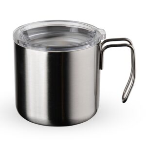 Brinde Caneca Inox Parede Dupla 350ml