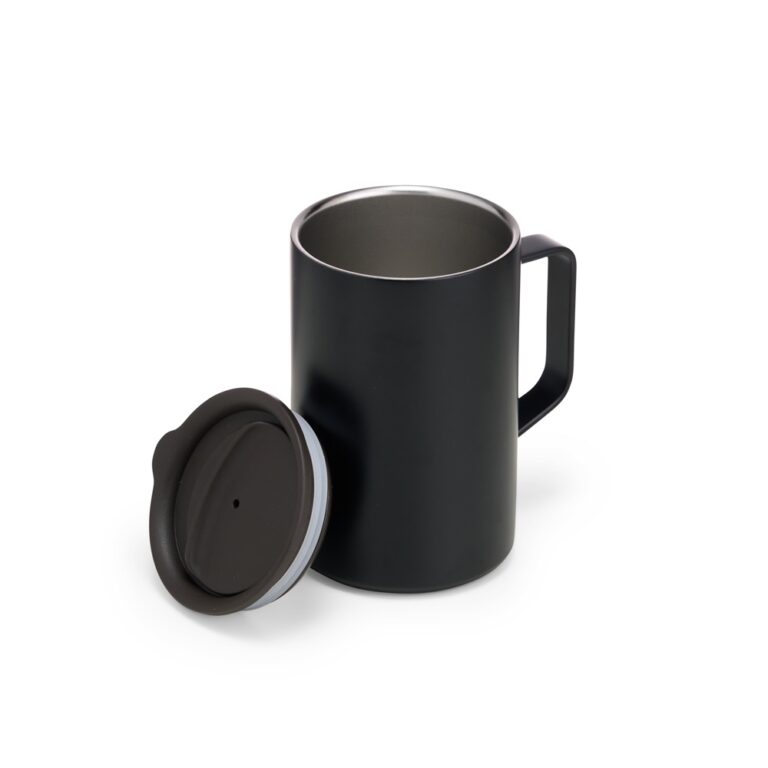 Brinde Caneca Inox Parede Dupla 350ml 4