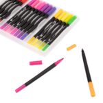Brinde Kit Canetinhas Ponta Dupla 24 Cores 1