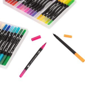 Brinde Kit Canetinhas Ponta Dupla 36 Cores 1