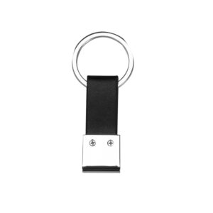 Chaveiro Metal com Couro 1