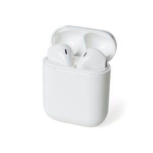 Brinde Fone de Ouvido Bluetooth Touch com Case Carregador Brilhante
