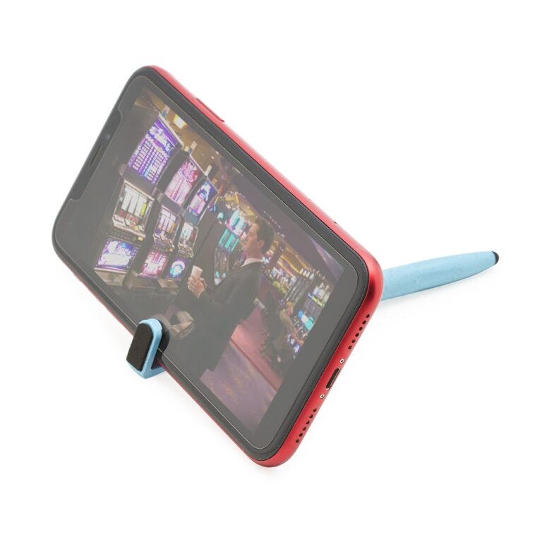Brinde Caneta Fibra de Bambu Touch com Suporte 2