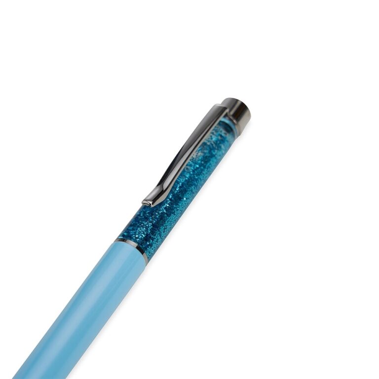 Brinde Caneta Metal Glitter 3