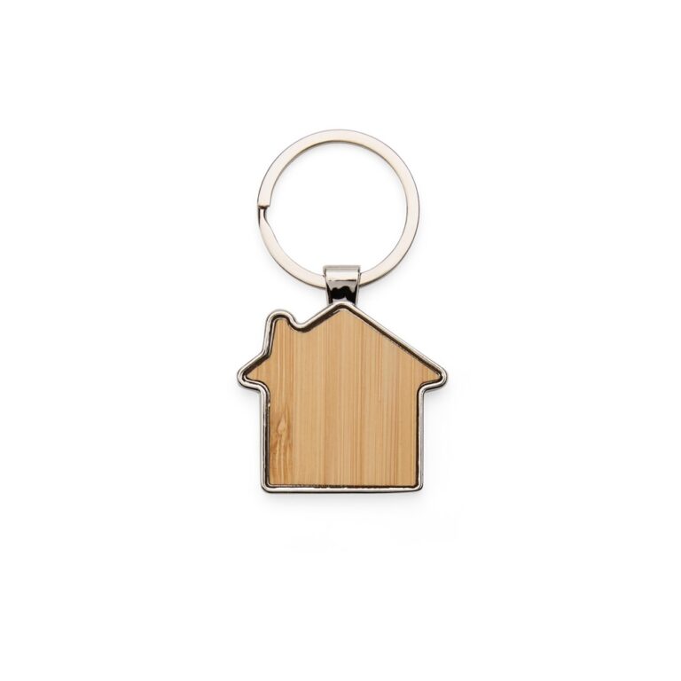 Brinde Chaveiro Metal Bambu