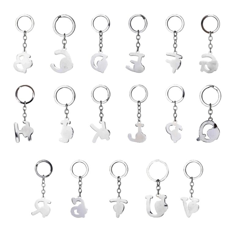 Brinde Chaveiro Metal Letras 2