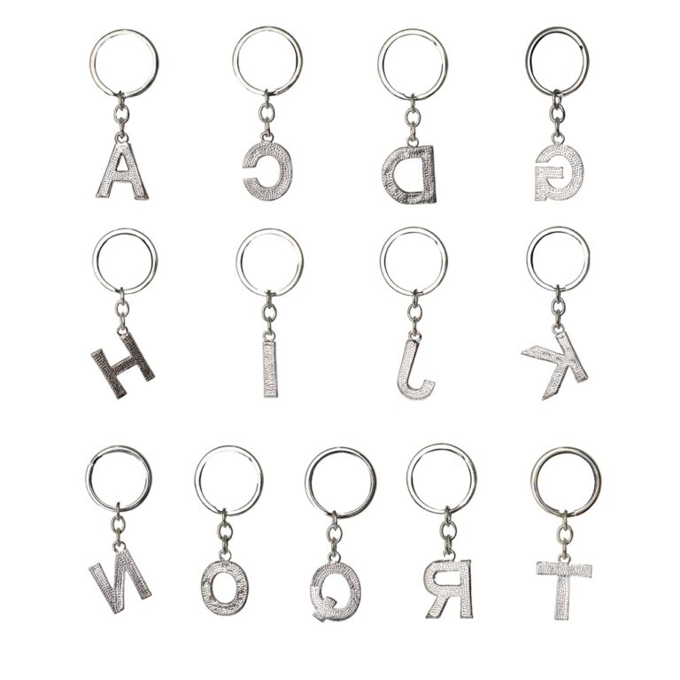 Brinde Chaveiro Metal Letras 2